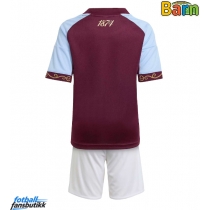 Aston Villa Hjemmedraktsett Barn 2025-26 Kortermet (+ Korte bukser)